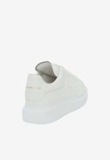 Oversized Leather Low-Top Sneakers