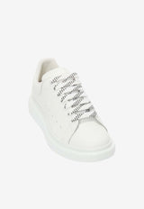 Oversized Leather Low-Top Sneakers