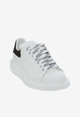 Oversized Leather Low-Top Sneakers