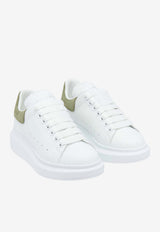 Oversized Leather Low-Top Sneakers
