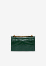 Medium Jeweled Satchel Shoulder Bag