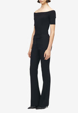 Narrow Bootcut Pants