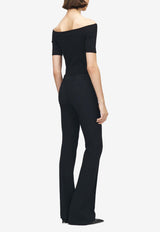 Narrow Bootcut Pants