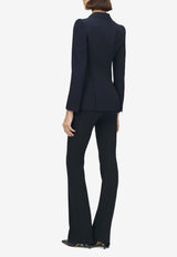 Single-Breasted Buttoned Blazer