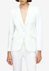Single-Breasted Buttoned Blazer