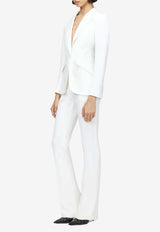 Single-Breasted Buttoned Blazer