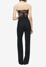 Lace Strapless Corset Top