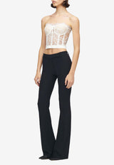 Lace Strapless Corset Top