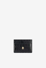 Skull Leather Cardholder