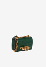 Mini Jeweled Satchel Shoulder Bag