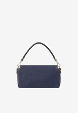 Fendi Baguette Denim Shoulder Bag Blue 8BR600AWVF/S_FENDI-F0NAP