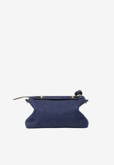Fendi Medium By The Way Soft Denim Bag Blue 8BL155AWPO/S_FENDI-F0NAP