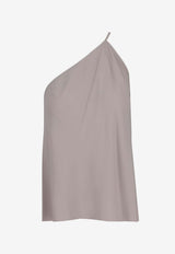 Rick Owens One-Shoulder Slip Top Pearl RP01F6117CC_08
