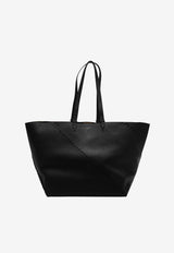 Fendi Large Diagonal Tote Bag Black 7VA655AU4E/Q_FENDI-F1RYO