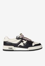 Fendi Match Low-Top Sneakers Monochrome 8E8943AY1Q/S_FENDI-F1HWI