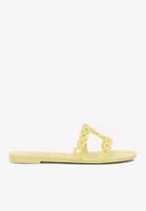 Aquazzura Infinity Jelly Chain Slides Yellow ICJFLAS0JLYDIS_5a132455-3978-44a7-930a-30df520f5075