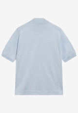 Prada Raised Collar Raglan T-shirt UMR681OOO1811/S_PRADA-F0012_202-48