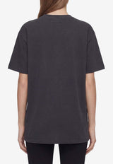 Anine Bing California Walker Faded T-shirt Black A0811850_VTG3