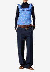 Miu Miu Straight-Leg Tailored Pants Navy MP1990SOOO12I1_F0124