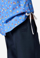 Miu Miu Straight-Leg Tailored Pants Navy MP1990SOOO12I1_F0124