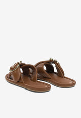 Ferragamo Elyzia Nappa Leather Slides Brown 0793711_a006cb16-8e58-406f-aad5-4e1dd53d40b1