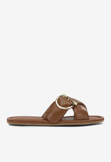 Ferragamo Elyzia Nappa Leather Slides Brown 0793711_a006cb16-8e58-406f-aad5-4e1dd53d40b1