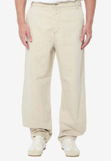Jacquemus Paysan De-Nimes Denim Pants Beige PAM00550A-D00044-130