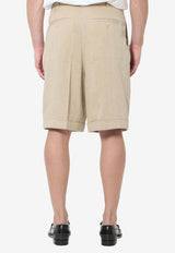 Jacquemus Pastro Bermuda Shorts Beige SOM00537A-W00738-150