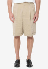 Jacquemus Pastro Bermuda Shorts Beige SOM00537A-W00738-150