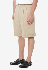 Jacquemus Pastro Bermuda Shorts Beige SOM00537A-W00738-150