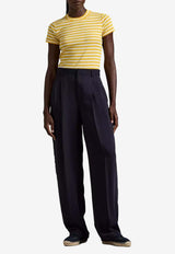 Ralph Lauren Striped Crewneck T-shirt Yellow 211891520005_700