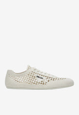 Prada Collapse Crochet Knit Sneakers White 1E360O0052F46/S_PRADA-F0304