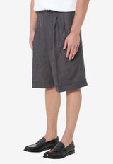 Jacquemus Pastro Bermuda Shorts Gray SOM00537A-W00810-970