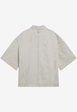 Jacquemus Paysan De-Nîmes Buttoned Shirt Beige SHM00585AD00044/S_JACQM-130