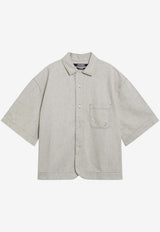 Jacquemus Paysan De-Nîmes Buttoned Shirt Beige SHM00585AD00044/S_JACQM-130