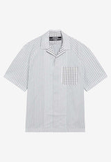 Jacquemus Romarin Striped Bowling Shirt Light Blue SHM00573AW00778/S_JACQM-1LY