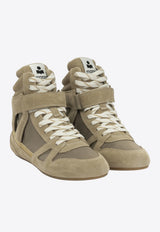 Isabel Marant Senny High-Top Suede Sneakers Beige 26EBK0092FAD2E01S67KI_78a31833-111b-4fba-8ab1-c023996a4fda