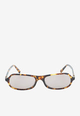 Aviator Logo Sunglasses