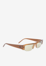 Square Logo Sunglasses