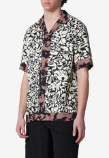 Dries Van Noten Graphic Print Bowling Shirt Multicolor 209143321/S_DRVNO-900