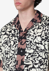 Dries Van Noten Graphic Print Bowling Shirt Multicolor 209143321/S_DRVNO-900
