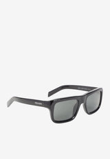 Logo Square Sunglasses