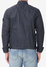 Stone Island Logo Patch Zip-Up Jacket Blue L1S151200020-S0351-V0020
