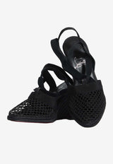 Christian Louboutin Toleda 85 Espadrille Pumps Black 1260566-B439-BLACK