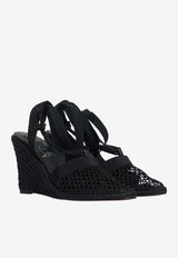 Christian Louboutin Toleda 85 Espadrille Pumps Black 1260566-B439-BLACK