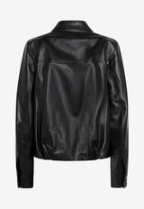 Loewe Nappa Leather Buttoned Jacket Black S540Y34L96LE/S_LOEW-1100
