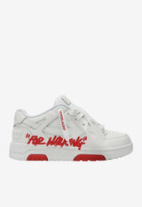 Off-White Kids Boys Out of Office Low-Top Sneakers White OBIA011S26-BLEA002/S_OFFW-0125