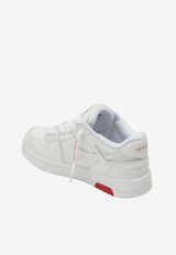 Off-White Kids Boys Out of Office Low-Top Sneakers White OBIA011S26LEA002/S_OFFW-0125