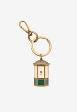 AMI PARIS Ami De Coeur Kiosk Keyring Green UKR347HW0014_A139