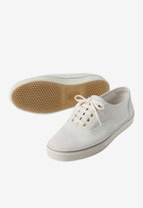 Brunello Cucinelli Suede Low-Top Sneakers White MZUPIGZ334LE/S_CUCIN-CXS08
